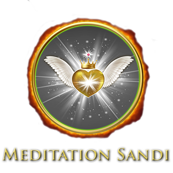 Logo, Englisch, Meditation Sandi